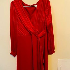 Formal red dress
